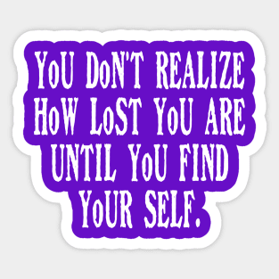 Self Discovery Spiritual Awakening Sticker